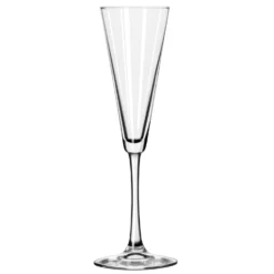 Libbey 7552 Vina 6.5 Ounce Trumpet Flute Glass - 12 / CS