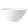 G.E.T. B-791-W San Michele White Melamine 4 Qt Cascading Bowl - 6 / CS