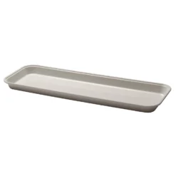 Cambro 10302MT148 White 10-7/16" X 30" Market Display Pan - 12 / CS