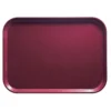 Cambro 1216522 Camtrays Burgundy Wine 12" X 16-5/16" Tray - 12 / CS