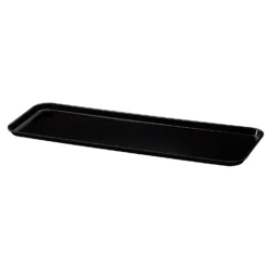 Cambro 92615MT110 Black 8-7/8" X 25-1/2" Market Display Pan - 12 / CS