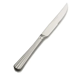 Bon Chef S1615 Britany 18/8 Stainless SH European Steak Knife - Dozen