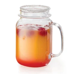 G.E.T. MAS-3-CL Cheers 16 Oz. Mason Jar - 24 / CS