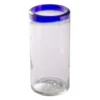 Orion Trading G70-CR 22 Oz. Cobalt Rim Tall Iced Tea Tumbler - 12 / CS